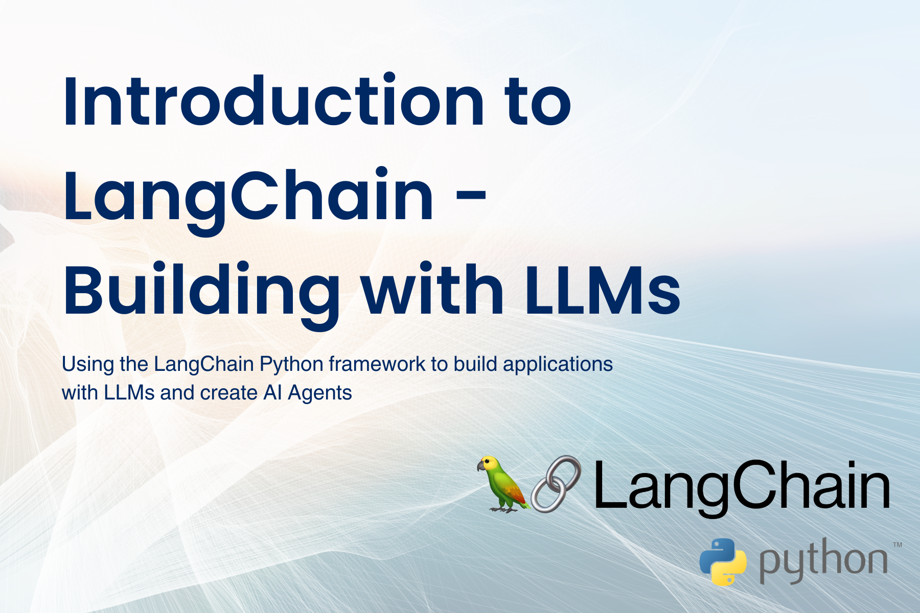 Introduction to LangChain – Building with LLMs